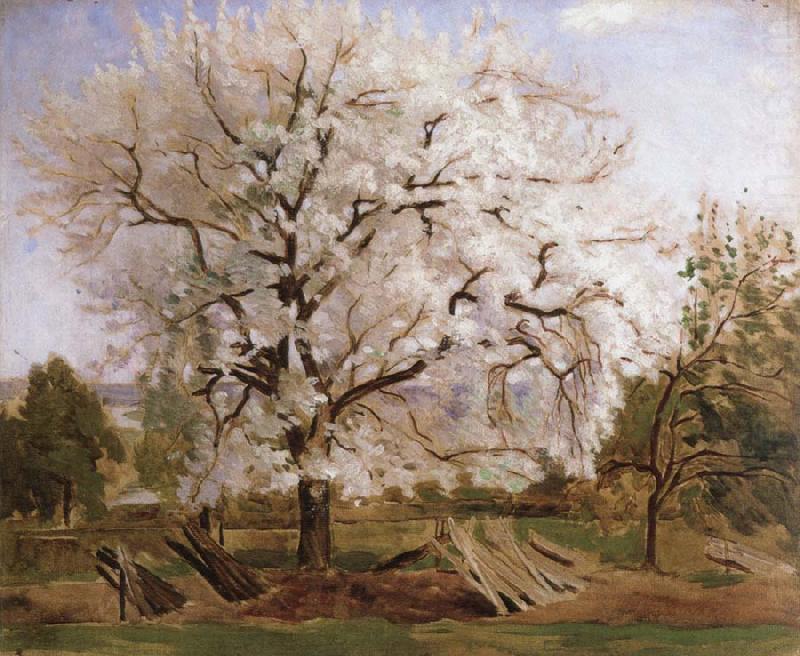Carl Fredrik Hill apple tree in blossom china oil painting image